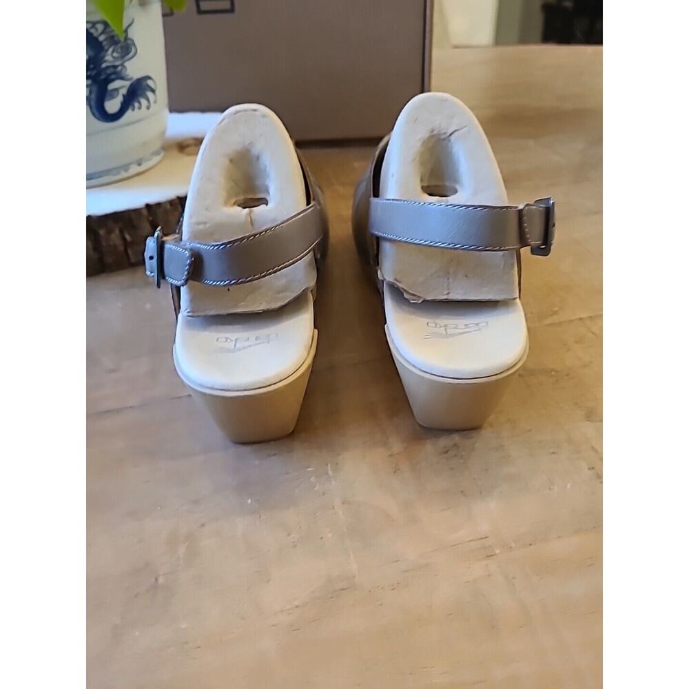 Dansko Womens Kristy Mary Jane Leather Sandals Clog Shoe Sz 41 EU NEW no Box - Picture 3 of 6